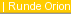 Runde Orion (ALT+D)